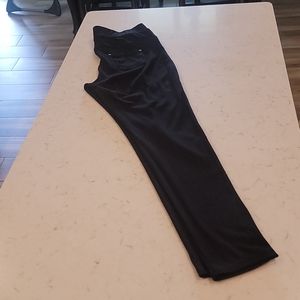 Black Pull on Jeggings